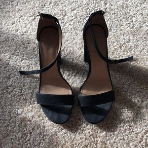 Black Block Heels